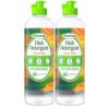 Homebright Dish Detergent, Citrus Mist, Plant-Based Dish Soap with Aloe Vera, Cuts Tough Grease, Gentle on Hands, Fresh Scent, Free from Parabens, Phthalates, Dyes & Phosphates, 16.9 fl oz