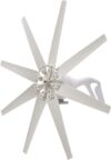 Home Free Energy 3000W 12V/24V/48V Solar Windmill Turbine Generator Kit with Wind Controller for Cabins
