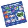 Homeschool Pocket Chart Set with Calendar Weather Letter Cards and Counting Board, Large Wall Learning Center for Daily Routine Practice Daily Learning Board Pocket Chart Center Calendar Weather Shape