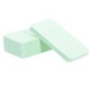 Homoyoyo 100pcs Blank Index Cards 3x2 Inch Green Colored Note Cards with Rounded Corners Smooth Matte Finish Paper for DIY Crafts and Graffiti for Students and Office Use