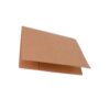 Homoyoyo 10pcs Kraft Paper File Folder for School and Office Use A4 Size Paper Folder with Elegant Appearance and Convenient to Carry Easy to Use for Organizing Documents
