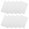 HOMSFOU 10 Sheets Round Double Sided Adhesive Dots Stickers with Invisible Finish for Effortless Application, Foam Material, for Crafts and Scrapbooking Projects