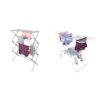 Honey-Can-Do Oversize 50 lbs Collapsible Clothes Drying Rack and Heavy Duty Gullwing Drying Rack Bundle