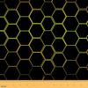 Honeycomb Upholstery Fabric By The Yard,Modern Hexagon Theme Reupholstery Fabric for Chairs, Geometrical Room Decorative for and Home DIY Projects, 1 Yard, Black Yellow