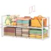 Hongtamoya Stackable Closet Storage Shelf with Adjustable Divider
