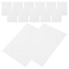 HONMEET 150pcs Large White Adhesive Address Labels Paper Stickers with Thick Material and Strong Adhesion for Storage and Office Use