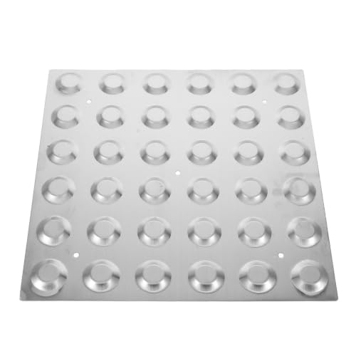 HONMEET Tactile Paving Tiles Anti-Slip Stainless Steel with Raised Stripes and Weather-Resistant Blind Boards for Public Sidewalks, Urban Renewal Projects, Walkways, and Accessibility