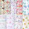 Honoson 90 Sheets Floral Tissue Paper Printed Flower DIY Art Craft Wrapping Paper for Gift Bags Bulk for Wedding Bridal Shower Birthday Party Favor Supplies Decoration, 19.7 x 13.8 Inch (Vintage)
