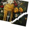 Honozo Floral Spaghetti Fork Wood Jigsaw Puzzle, 1000-Piece Art Puzzle, Retro Oil Painting Family Fun Toy