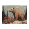 Honozo Rockside Wild Bear Wood Jigsaw Puzzle, 500-Piece Brain Exercise Toy