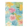 Honozo Tropics Hibiscus Flowers 500-Piece Wooden Jigsaw Puzzle, Floral Pattern Art, Ideal for Relaxation & Family Fun