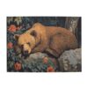 Honozo Wild Flower Bear Wood Jigsaw Puzzle, 500-Piece Family Toy
