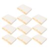 HOODANCOS 10pcs Manila File Folders A4 Size Wide Bottom Tear Resistant Paper Folder with 51mm Expandable Design Large Capacity for School and Office Organization