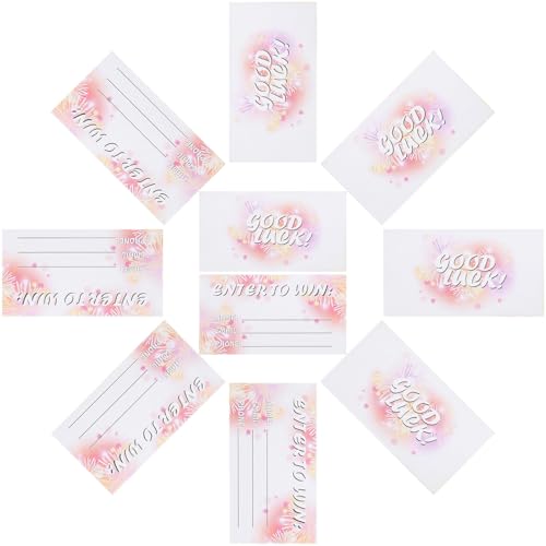 HOODANCOS 300pcs Raffle Ticket Entry Form Cards with Space for Name, Email, Phone Number, Versatile Application and Smooth Surface Paper Tickets for Small Businesses and Restaurants