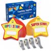 HOOJOJO Boxed Star Scratch Off Reward Cards 200 Cards 400 Stickers Set