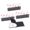 Hook and Loop Tape 2in x 4in 30 Pairs, Mounting Tape Heavy Duty Adhesion, Slef Adhesive Interlocking Strip, Back Adhesive Mounting Strips, Reclosable Sticky Back, Double Sided Carpet & Rug Fixation