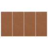 HOOWIFFY 4pcs Blank Storyboard Sketchbook Notebook for Directors and Animators with 39 Pages, 4-Panel Layout, Lay-Flat Design, and Paper Material, for Script Writing and Professional
