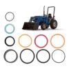 HOPESPANNER 87311845 Hydraulic Lift Arm Lift Cylinder Seal Kit for Case IH L130 for for New Holland Loader 110TL 7106 7108 7308 Fits 1-3/4'' Bore - 1'' Rod
