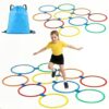 Hopscotch Agility Rings for Kids Indoor Outdoor PE Playground Game