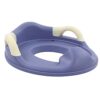 Horett Baby Potty Training Seat for Boys and Girls with Spattering Guard and AntiSlip Design, Ergonomic Toilet Trainer for Home Bathroom, Durable Plastic, 1 Unit (Blue)