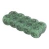 Horett Finger Guessing Dice Luminous Set of 10 Lightweight Plastic for Board Games and Math Games (Green)