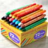 HORHIZA Twistable Silky Crayons, 3 Packs 24 Colors Washable Crayons, Non-Toxic Jumbo Art Drawing Crayon, Easy Grip Coloring Pen for Kids 3 and Up, Classroom & Birthday Gift for Boys and Girls