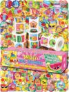 HORIECHALY 2400 Pcs Scratch and Sniff Stickers for Kids and Children, 8 Rolls Smelly Reward Stickers, Bulk Scented Motivational Incentive Stickers for Teachers，Classroom, Home, School Supplies, Crafts