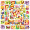 HORIECHALY Scratch and Sniff Stickers for Kids, 300 PCS Large Scented Stamp Stickers, Smelly Reward Classroom Stickers for Teachers and Students, 30 Designs, 5 Fruit Scents, Party Favors