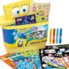 Horizon Group USA Sensory Slime Studio, Scented Slime Kit with Mix-Ins, Charms, and Storage Case, Spongebob Squarepants
