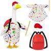 Horolam Porch Goose Back to School Outfit with Schoolbag