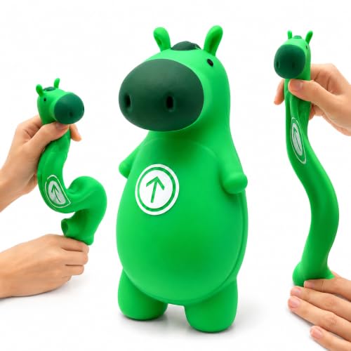 Horse Squishy Toy,Fidget Squeeze Toys for Adults,Sand Filled Stretchy Soft Pull Stretch Squeeze Sensory Toy,Stress Relief Desk Toy, Classroom Rewards, Party Favors (Sand Filled Horse)