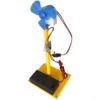 Hosrivae Light Sensing Solar Fan DIY Kit, for educational Physics Toy, Small Generator Building Set with Smart Auto On Off, ABS Science Project Diy Physics Toy