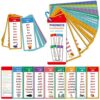 Hotainoys Phonics Flash Cards, Learn to Read Phonics Flash Cards with 60 Double-Sided Card - Alphabet, Sight Words, Colors, Numbers, Animals for Learning
