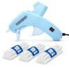 Hot Glue Gun Kit with 30 Glue Sticks, 20W Fast Heating Mini Glue Gun for Crafts, Anti-Drip Nozzle Hot Melt Glue Gun for DIY Projects, Home Repair, Woodworking, Fabric, School Arts and Crafts