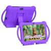 HOTTABLET Kids Tablet 7 inch Android, 4GB RAM 32GB ROM, 1TB Expandsion, with Parental Control, WiFi, Bluetooth, Dual Camera with Silicone Case, 1PCS (Purple)