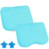 Hot Tub Booster Seat for Adults 2 Pack, Inflatable Hot Tub Seat Cushion with Non-Slip Stripes Bottom, Quick Dry 3D Air Mesh Portable Hot Tub Seat, Spa Hot Tub Cushion for Outdoor Inflatable Hot Tub