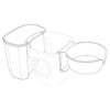 HOULIY Cup Holder Expansion Accessory – Exclusive Cup Ring & Glasses/Phone Tray, Designed Only for HOULIY Holder (Fits Uppababy Vista/Cruz/Minu Strollers)