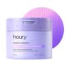 houry Cooling Signal Depuff Toner Pad - Color Changing Face Pads for Morning Puffiness & Redness Relief with 10 Types of Hyaluronic Acid, Caffeine & Panthenol, Korean Skincare 60 Pads (1 Pack)