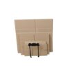 Household‑Grade Portable Carton Stand, Wheeled Cardboard Box Organizer for Home Storage and Recycling