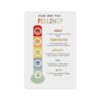 How Are You Feeling Metal Tin Sign, Emotions Thermometer And Feelings Chart for Kids, Social Emotional Learning Wall Decor for Classroom, Counseling Office, Therapy Room, Daycare, Playroom30*20cm