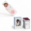 HPRT CP2100 Portable Photo Printer-Pink (2.1 x 3.4) Initial10 Sheets & 50 Sheets Bundle