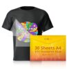 HTVRONT DTF Transfer Film for Sublimation - 30 Sheets of A4 (8.3×11.7")