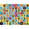 HUADADA Puzzle 1000 Pieces Family Interactive Puzzle 1000 Pieces Adult Gift Puzzles Dog Photo Studio