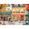 HUADADA Puzzle 500 Pieces, Classic Puzzles, Gift Warm Street, 500 Pieces, Puzzles from 14 Years