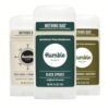 Humble Brands Original Formula Deodorant, Earthy & Grounded Trio - Texas Cedarwood & Grapefruit, Palo Santo & Frankincense and Black Spruce, 3 Pack