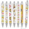 Humyoun 24 Pcs Back to School Bus Driver Appreciation Gifts Pens Bulk Bus Driver Essentials Thank You Party Favors Ballpoint Pens Gift for First Day of School Birthday Retirement Party Supplies