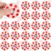 Hungdao Sweet Strawberry Fidget Spinners Bulk, 1.97 Inches Strawberry Fidget Spinners, Birthday Party Favors for Adult, Goodie Bags Stuffers, Rewards Carnival Prizes, Sensory Play