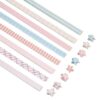 Hxcioy 520 Pcs Cartoon Origami Paper Star Strips, Colorful Folding Strips for DIY Lucky Star Handcraft, Party Decoration