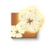 HXFOOAA Dining Room Decorative Painting with Clock LED Glow Kitchen Restaurant Wall Mural