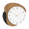 HXFOOAA Non Perforated Nordic Clock Hanging Luxurious Living Room wall Decoration Japanese